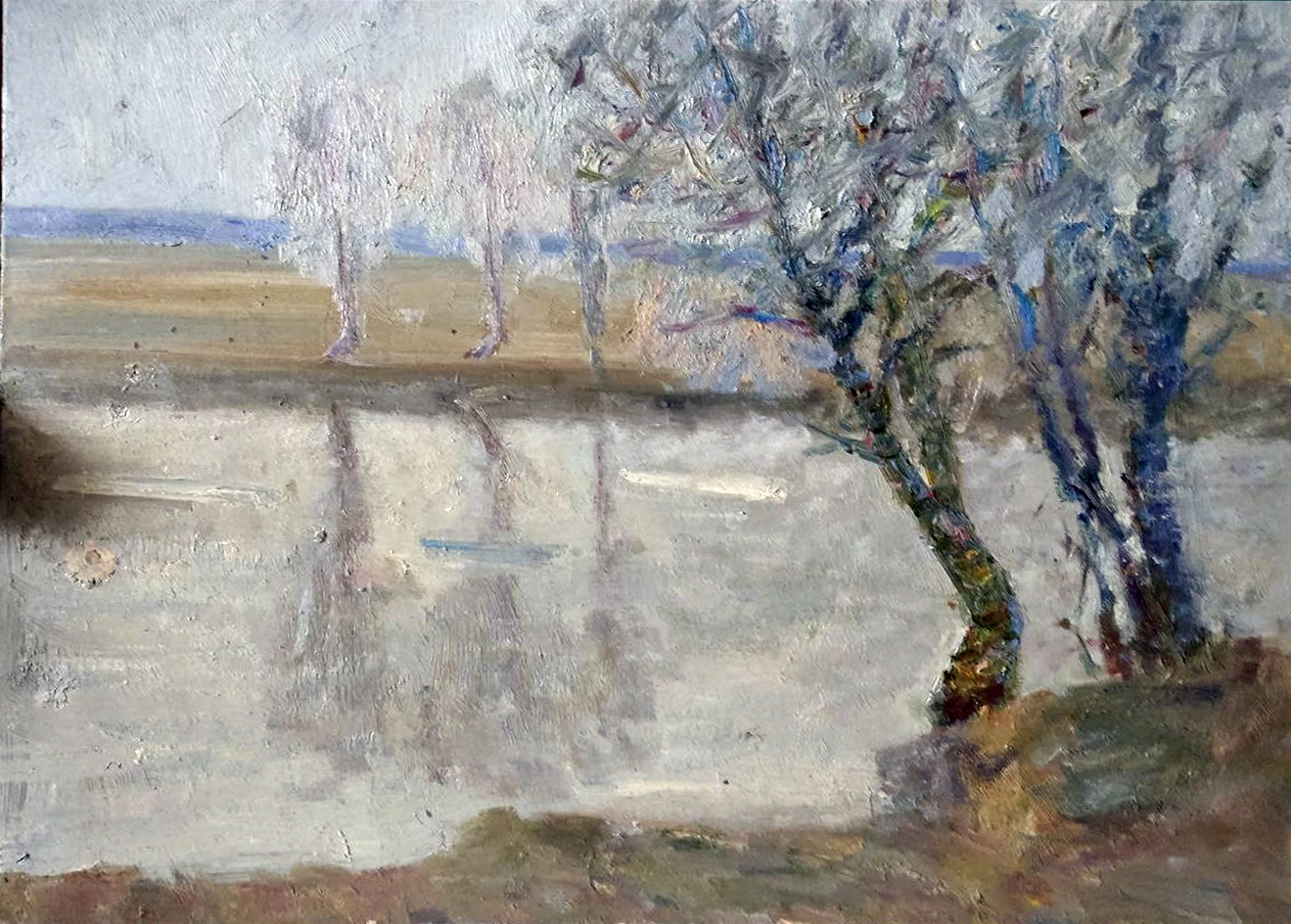 Trees over the River Snov